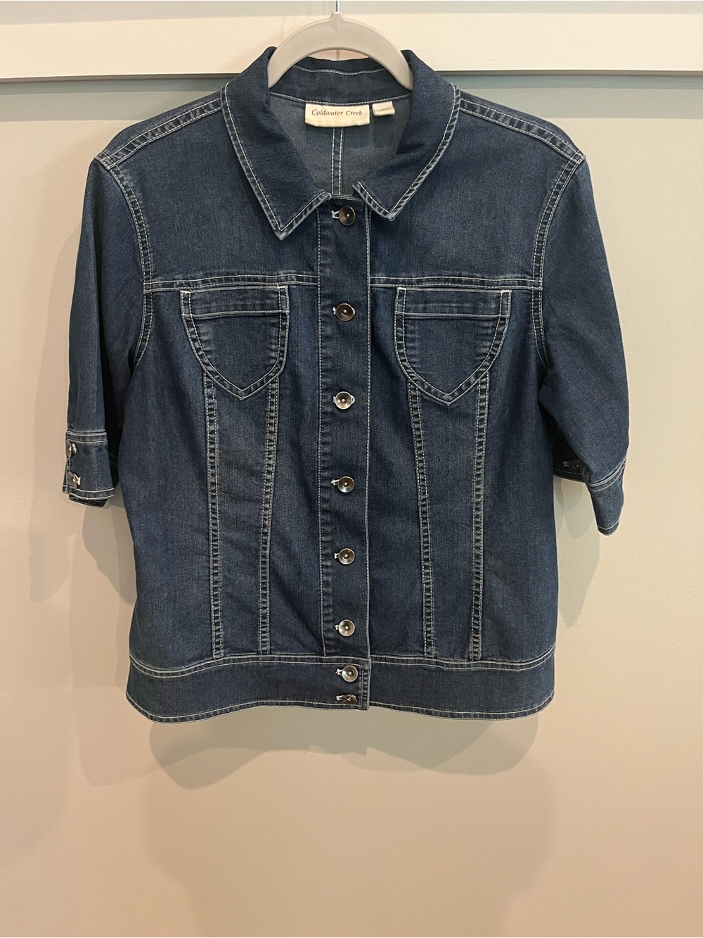 Coldwater Creek Indigo Denim Shirt Jacket